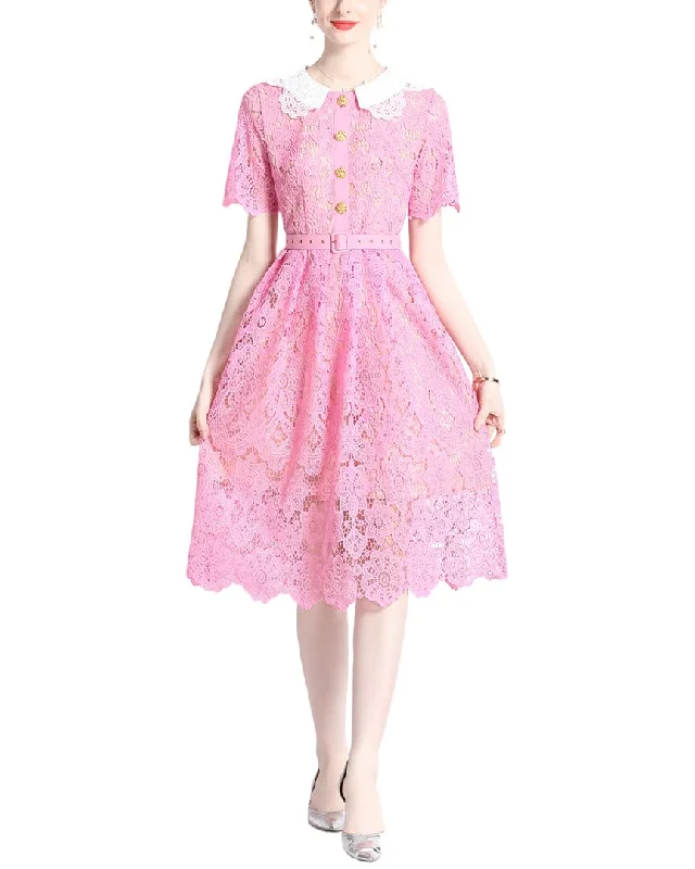 Price Cut playful dressTina Midi Dress