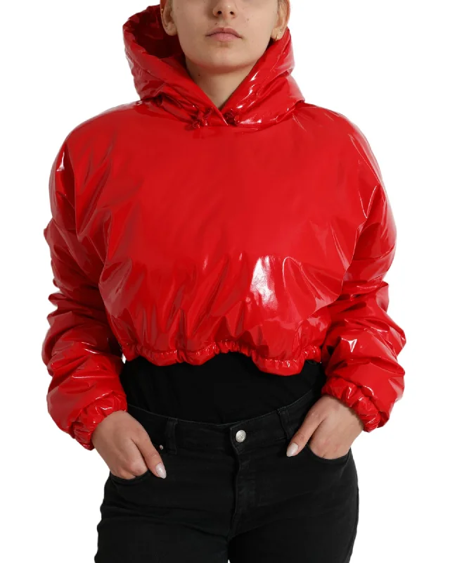 Fantastic Deals urban bomber jacketDolce & Gabbana Hooded Cropped Short Coat Jacket Fantastic Deals urban bomber jacketDolce & Gabbana Hooded Cropped Short Coat Jacket