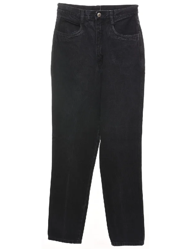 Massive Deals modern outdoor jacketBlack High Waist Tapered Jeans - W26 L31