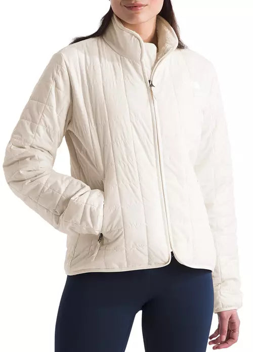 Overstock classic bomber jacketThe North Face Women’s Junction Insulated Jacket in White Dune