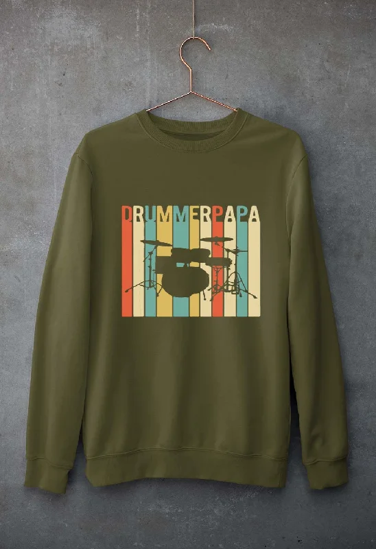 The Best Prices performance gym sweatshirtDrummer Papa Unisex Sweatshirt for Men/Women
