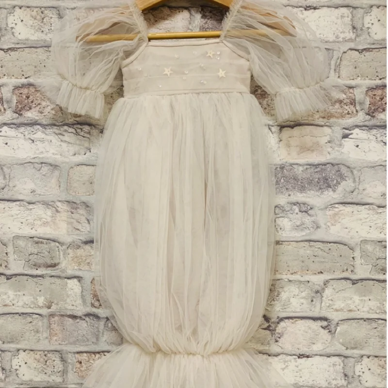 Sale Event floral dressCascading Babydoll Gown