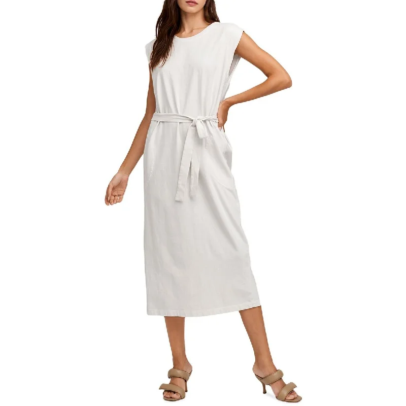 Price Reduction flowy dressVELVET BY GRAHAM & SPENCER Womens Ribbed Knit Calf Midi Dress