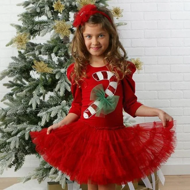 Midnight Sale luxury dressThe Candy Cane Dress