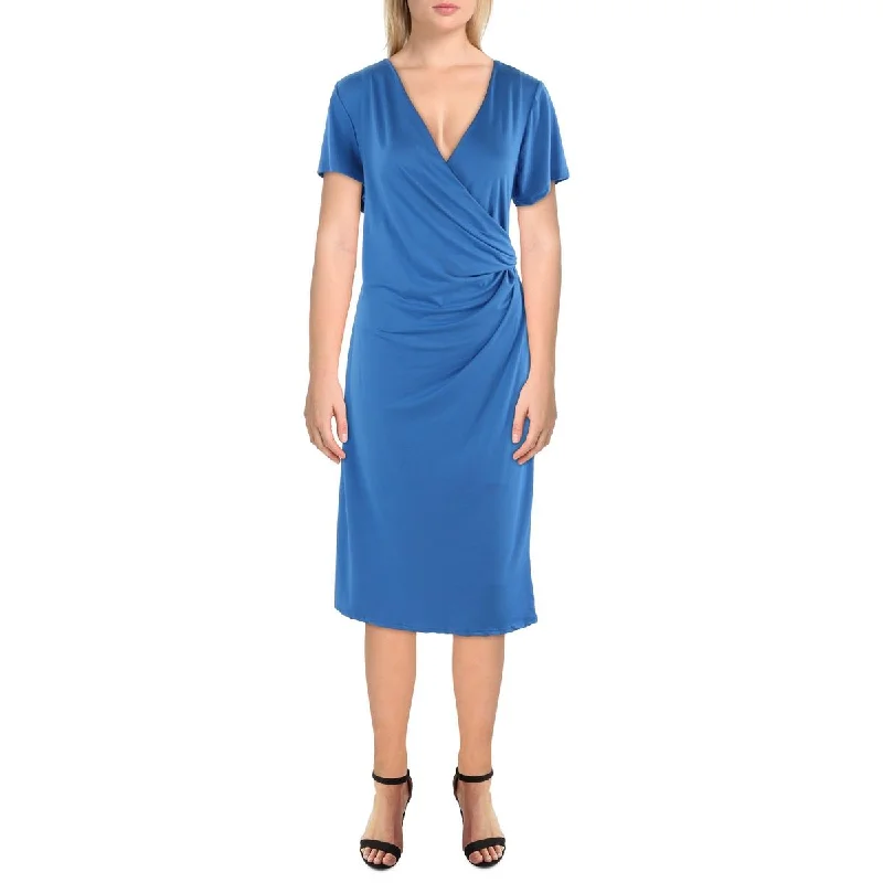 Special Price t-shirt dress24seven Comfort Apparel Womens Surplice Gathered Midi Dress Special Price t-shirt dress24seven Comfort Apparel Womens Surplice Gathered Midi Dress