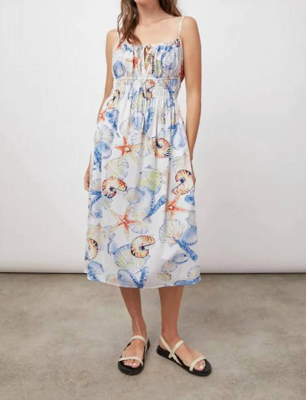 Price Fest elegant maxi dressOctavia Dress In Seashells