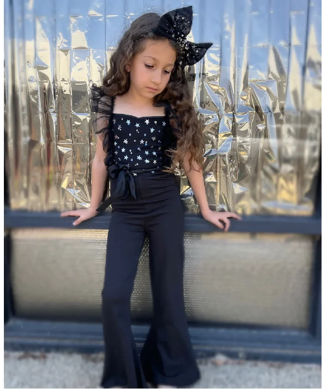 Deal Dash velvet dressAthena Jumpsuit in Black