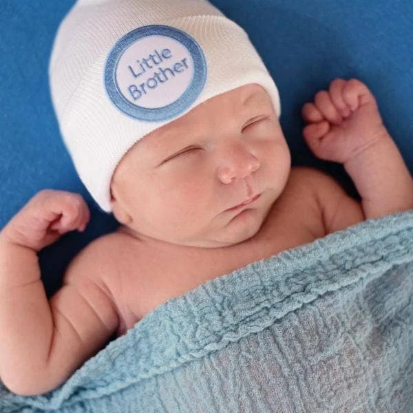 Act Fast form-fitting dressLittle Brother Nursery Hat