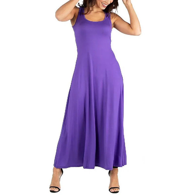 Unbeatable Prices oversized dress24seven Comfort Apparel Womens Knit Sleeveless Maxi Dress
