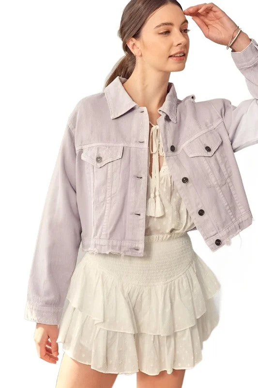 Deep Discounts stylish soft shell jacketColor Denim Jackets