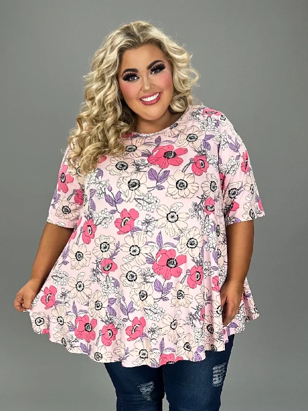 Act Now luxury dress34 PSS {Totally Darling} Pink Floral Tunic EXTENDED PLUS SIZE 4X 5X 6X Act Now luxury dress34 PSS {Totally Darling} Pink Floral Tunic EXTENDED PLUS SIZE 4X 5X 6X