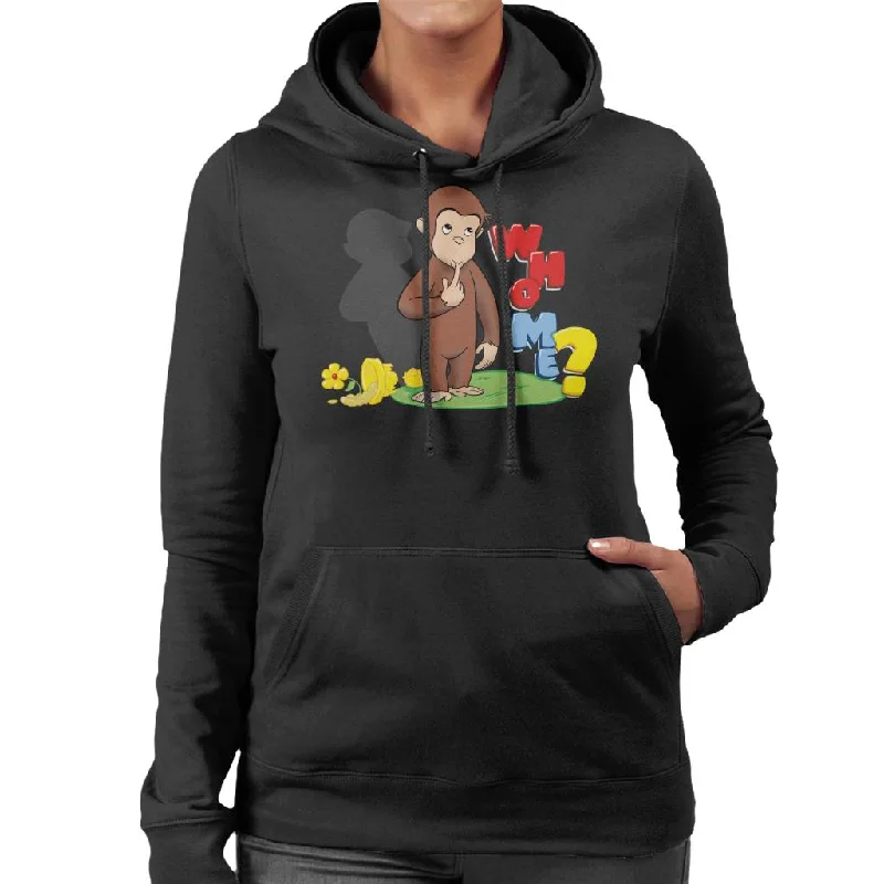 Limited Time Offer athletic hoodieCurious George Broken Flower Pot Who Me Women's Hooded Sweatshirt Limited Time Offer athletic hoodieCurious George Broken Flower Pot Who Me Women's Hooded Sweatshirt