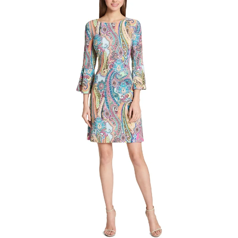 Fantastic Offers t-shirt dressTommy Hilfiger Womens Petites Jaipur Matte Jersey Paisley Sheath Dress Fantastic Offers t-shirt dressTommy Hilfiger Womens Petites Jaipur Matte Jersey Paisley Sheath Dress