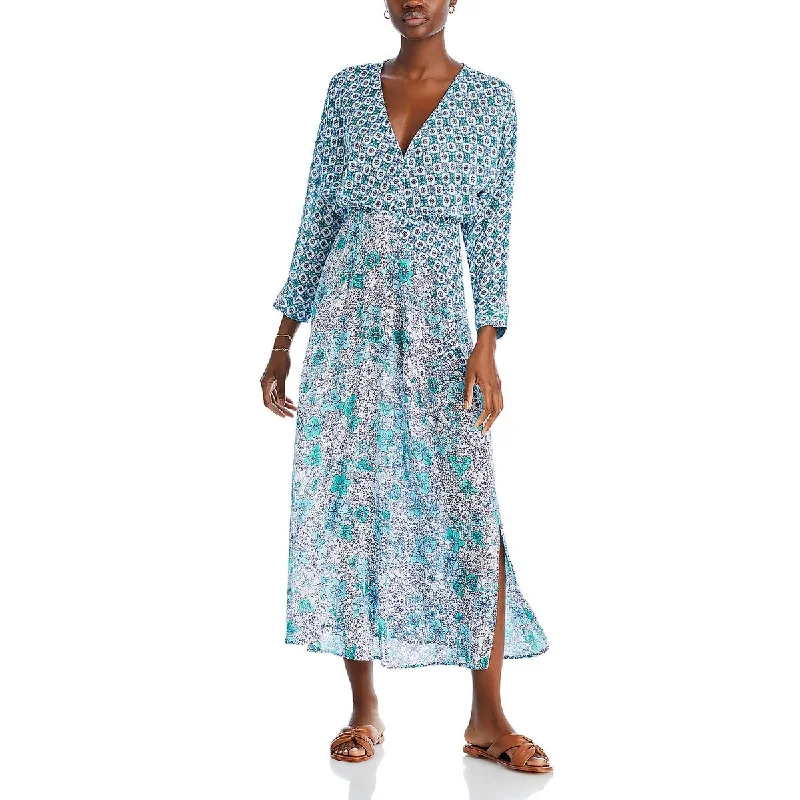 Best Bargains casual shift dressPoupette St Barth Womens Ilona Floral Dolman Sleeve Maxi Dress Best Bargains casual shift dressPoupette St Barth Womens Ilona Floral Dolman Sleeve Maxi Dress