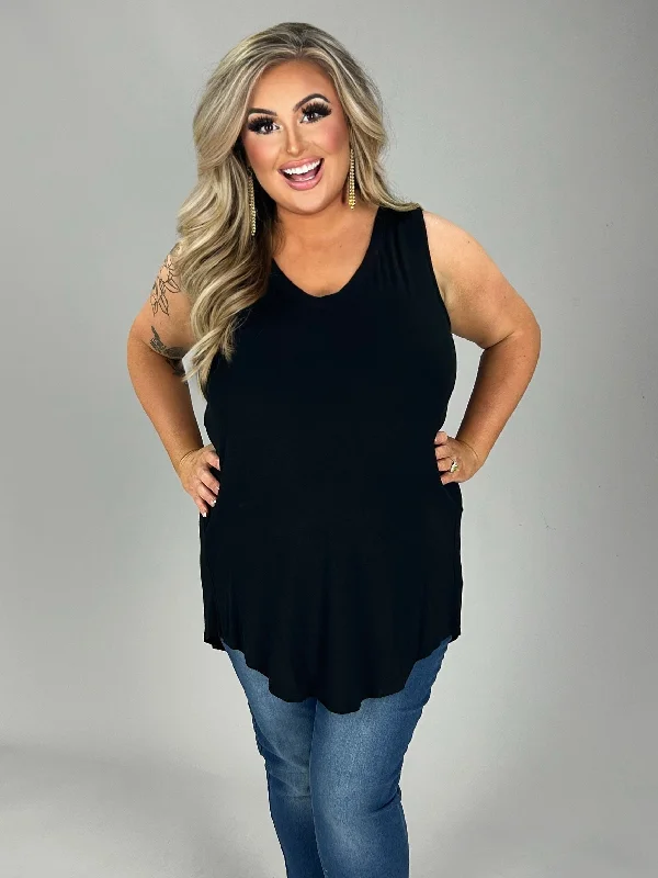 New Markdowns layered dress66 SV-B {Classic Newbie} Black V-Neck Sleeveless Tunic PLUS SIZE 1X 2X 3X New Markdowns layered dress66 SV-B {Classic Newbie} Black V-Neck Sleeveless Tunic PLUS SIZE 1X 2X 3X
