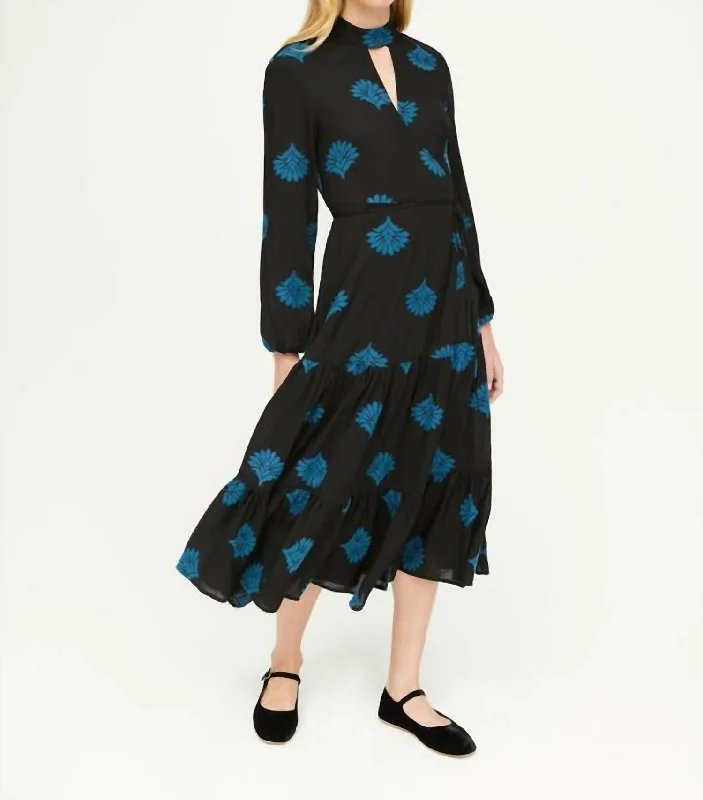 Hurry In elegant dressEugenie Dress In Fan Clip Jacquard