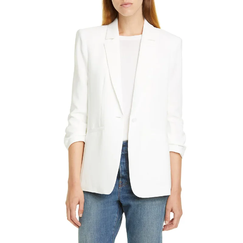 Price Buster comfortable jacketCinq a Sept Women's Crepe Khloe Blazer, Ivory