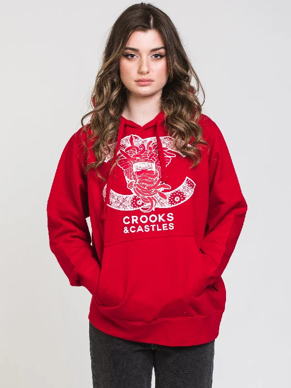 Take Advantage CROOKS & CASTLES CC MEDUSA PAISLEY PULLOVER HOODIE - CLEARANCE