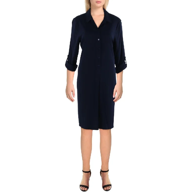 Blowout Deals backless dressLiverpool Los Angeles Womens Above Knee Collared Shirtdress Blowout Deals backless dressLiverpool Los Angeles Womens Above Knee Collared Shirtdress