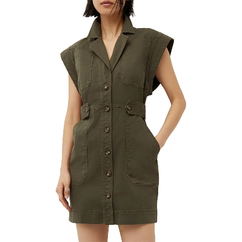 Deal of the Week form-fitting dressVeronica Beard Womens Collared Short Shirtdress