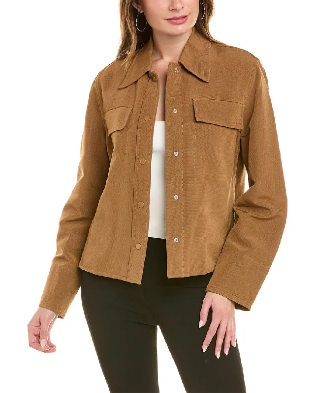 Stock Clearance chic jacketVince Textured Shirt Jacket