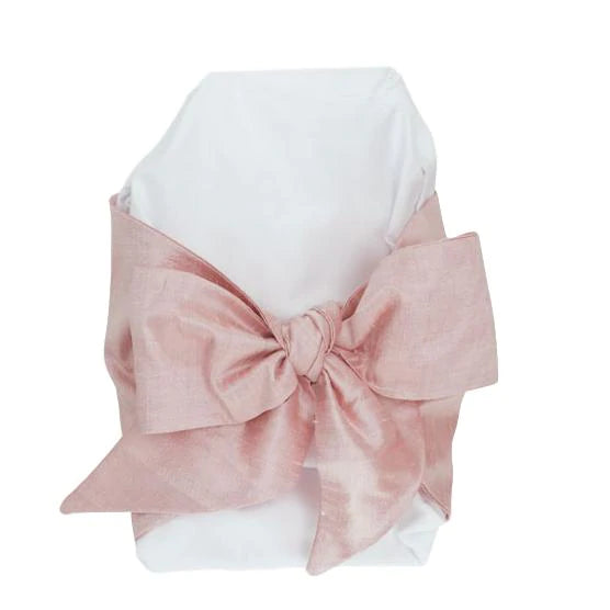 Markdown Madness ashionable dressSwaddle Bow in Southern Blush Silk