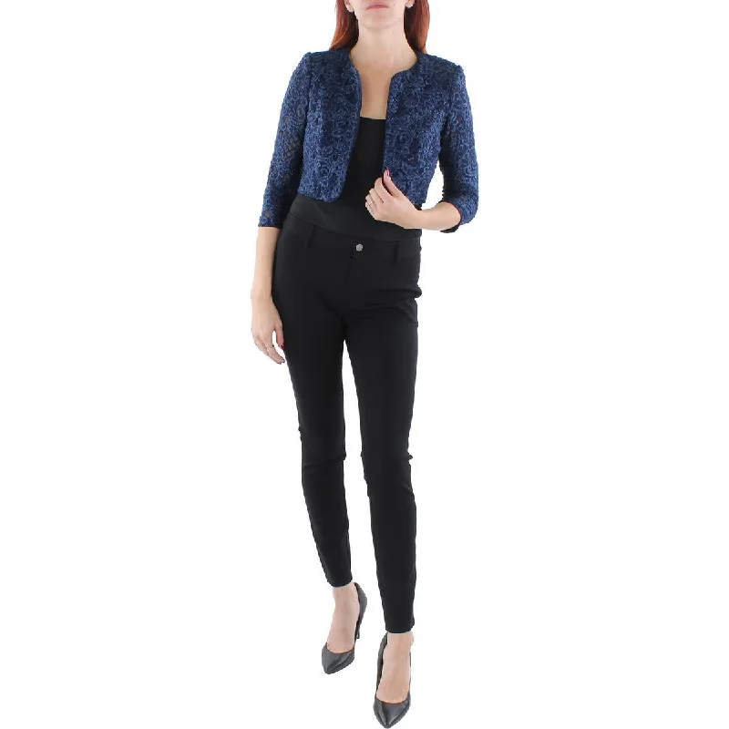 Markdown Madness warm jacketWomens Embroidered Glitter Bolero