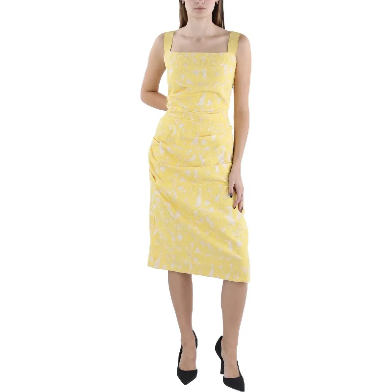 Amazing Deals long-sleeve floral dressAdrianna Papell Womens Metallic Knee-Length Cocktail And Party Dress Amazing Deals long-sleeve floral dressAdrianna Papell Womens Metallic Knee-Length Cocktail And Party Dress