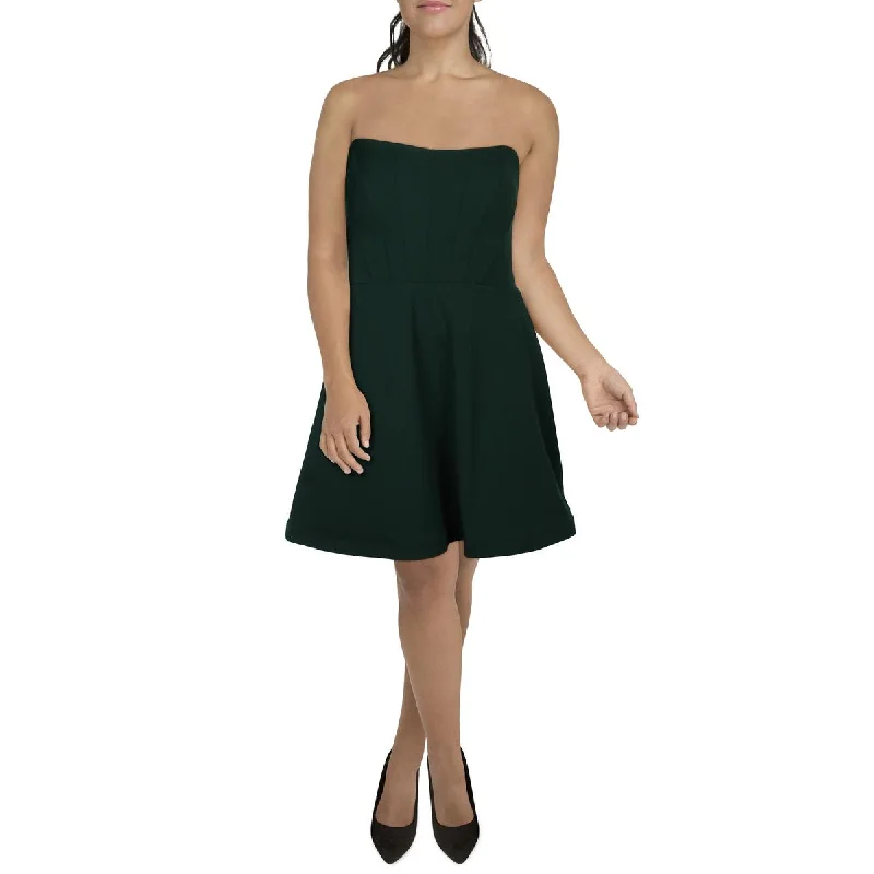 Big Savings A-line dressB. Darlin Womens Plus Strapless Above Knee Cocktail And Party Dress