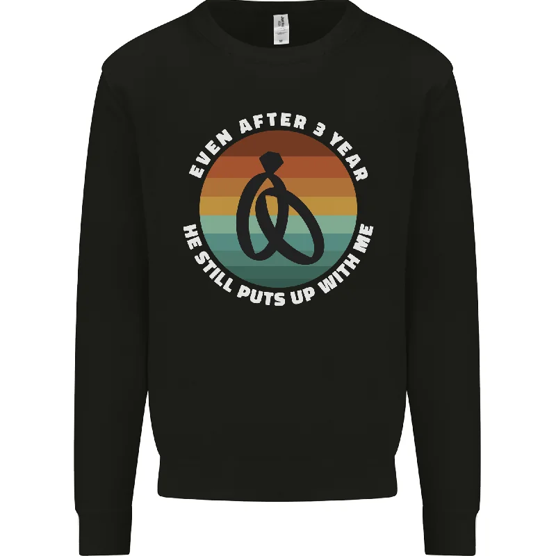 Special Promotion fashionable workout wear4 Year Wedding Anniversary 4th Marriage Mens Sweatshirt Jumper Special Promotion fashionable workout wear4 Year Wedding Anniversary 4th Marriage Mens Sweatshirt Jumper