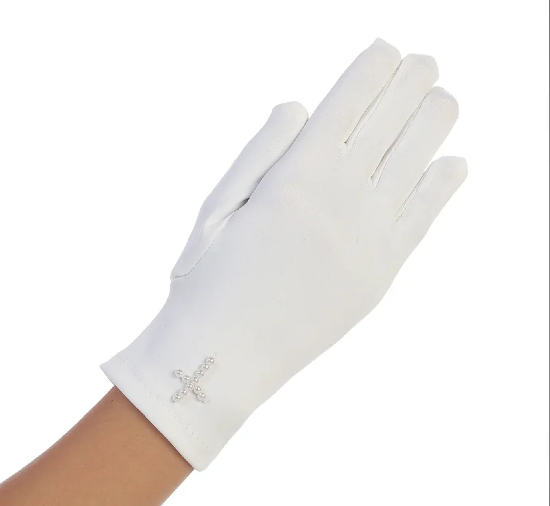 Exclusive Access fitted dressSatin Gloves