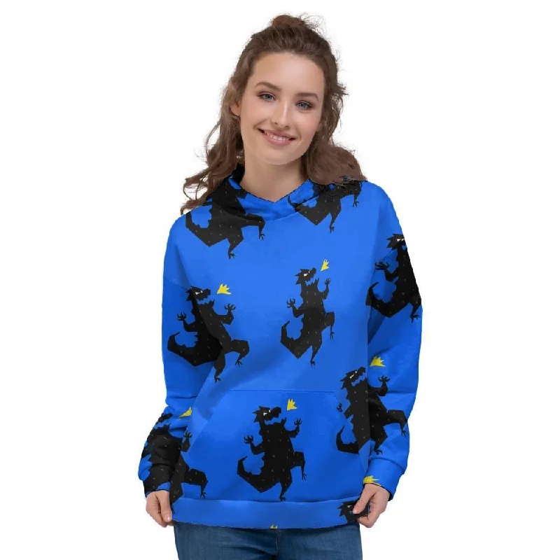 Unmissable Offer Godzilla Print Women's Hoodie