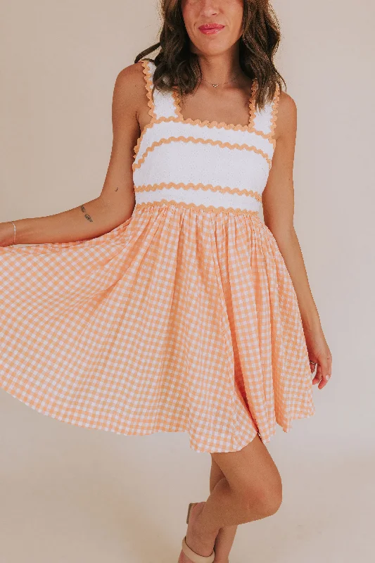 Holiday Sale tiered dressOrange You Glad Dress