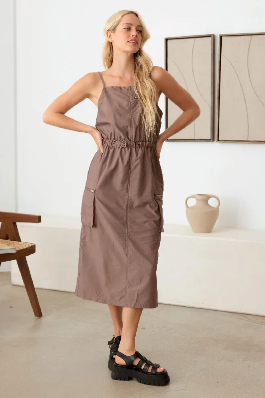 Special Buy winter dressTasha Apparel Adjustable Strap Waist Drawstring Cargo Midi Dress Special Buy winter dressTasha Apparel Adjustable Strap Waist Drawstring Cargo Midi Dress