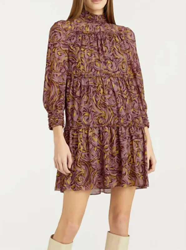 Price Blitz A-line dressCarina Dress In Desert Rose Multi