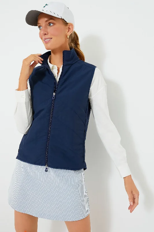 Huge Savings premium outdoor jacketNavy Lightweight Queally Vest