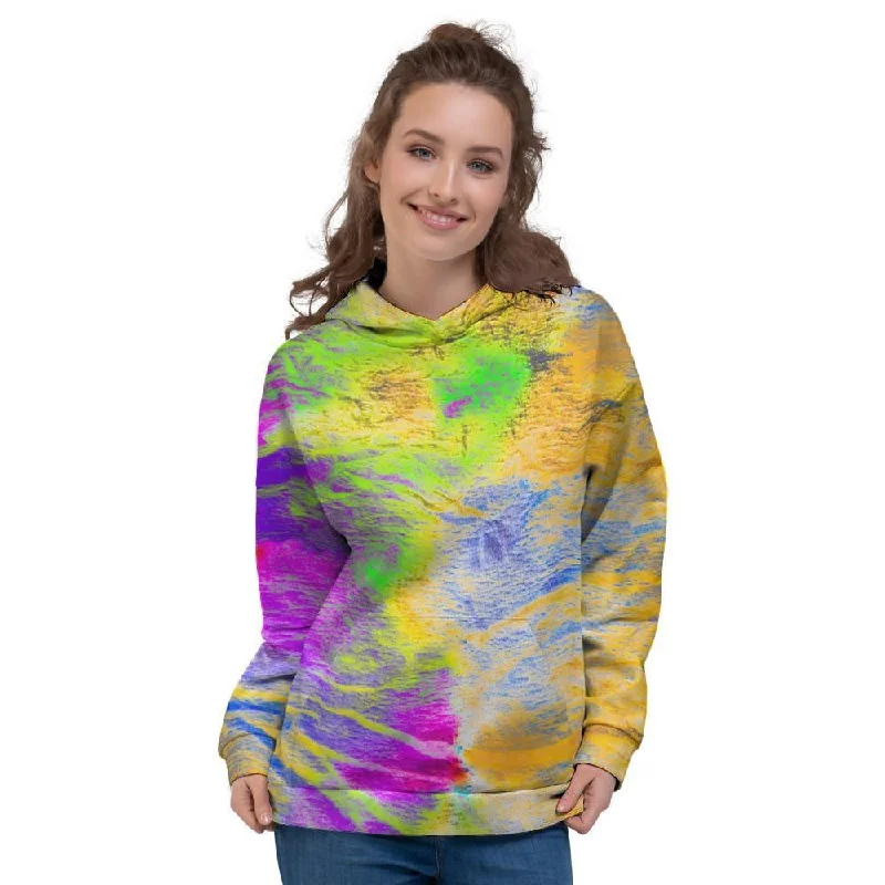 Can't Miss Abstract Tie Dye Women's Hoodie