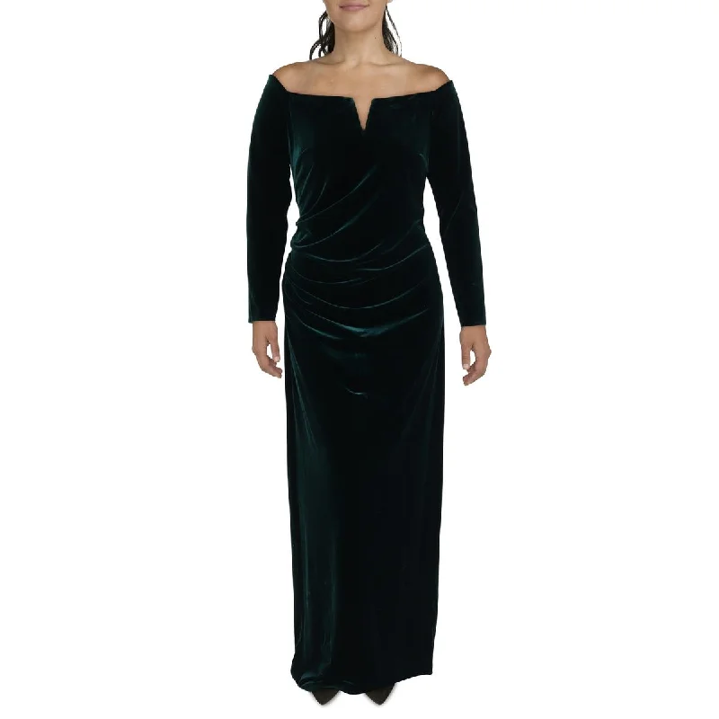 Lowest Price form-fitting dressX by Xscape Womens Plus Velvet Evening Dress