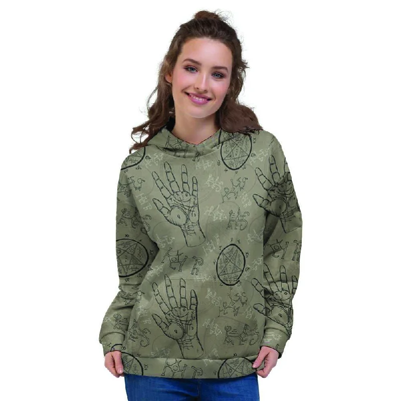 Exclusive Online Offer Chiromancy Gothic Witch Women's Hoodie