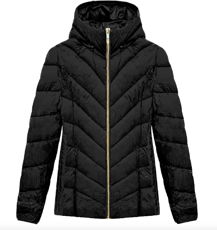Special Discount cozy outdoor jacketMichael Michael Kors Women's Black Chevron Quilted Short Packable Jacket Coat Special Discount cozy outdoor jacketMichael Michael Kors Women's Black Chevron Quilted Short Packable Jacket Coat
