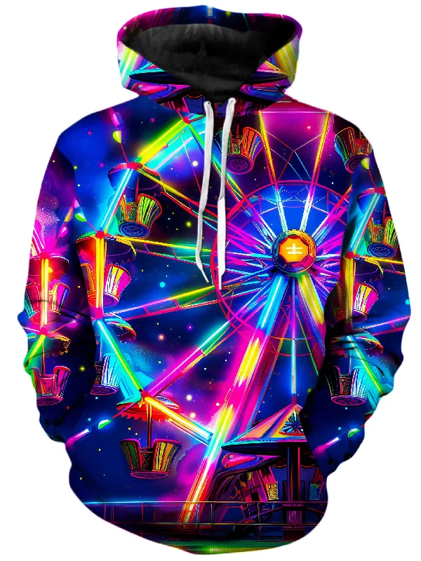 Online Specials fashion casual hoodieNeon Sky Unisex Hoodie