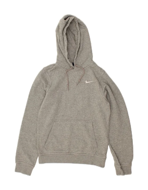 Big Discounts NIKE Mens Hoodie Jumper XS Grey Cotton