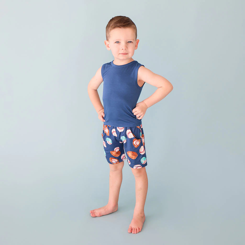 Deep Discounts comfy dressPosh Peanut Homer Tank Top & Short Set
