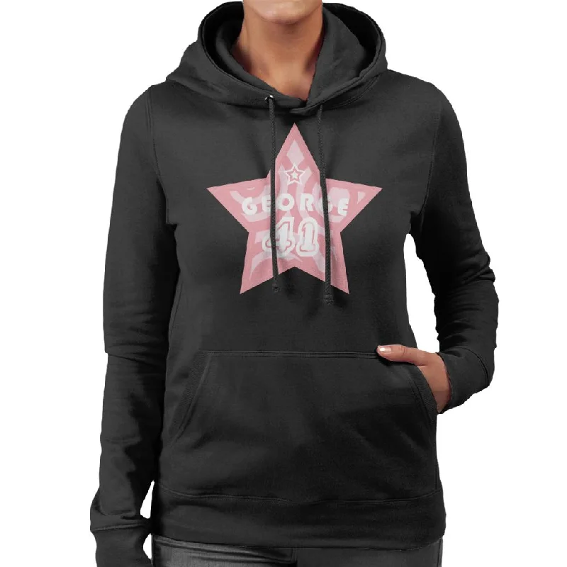 Overstock cozy pullover hoodieCurious George 41 Star Women's Hooded Sweatshirt
