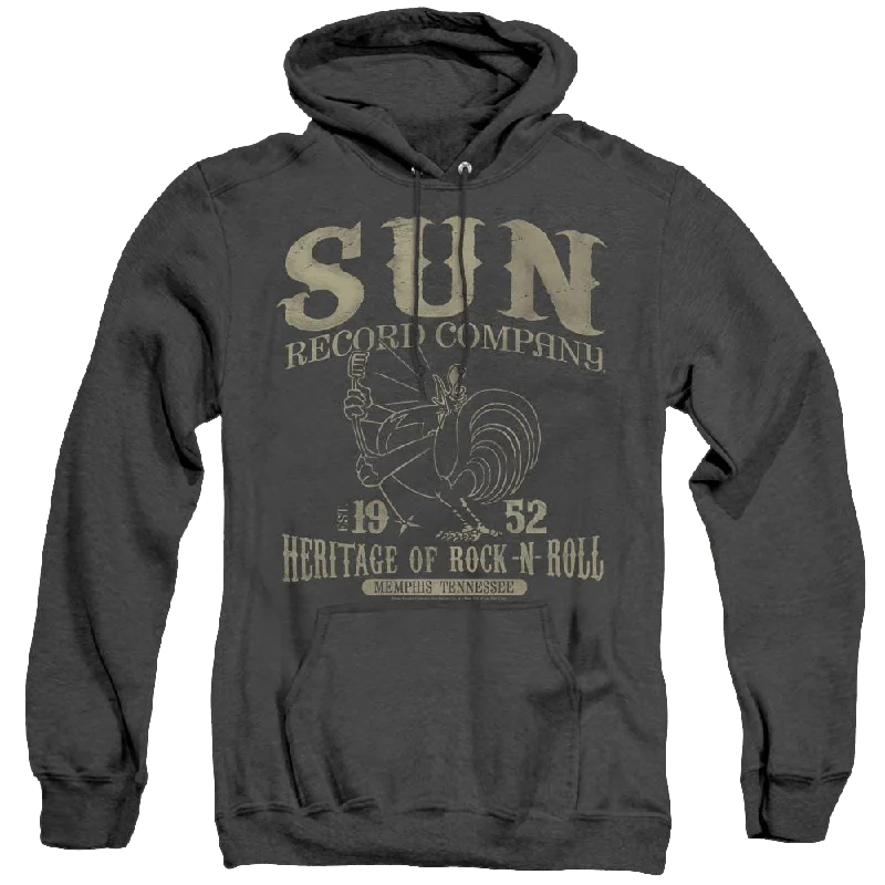 Overstock Sale classic pullover hoodieSun Records Rockabilly Bird - Heather Pullover Hoodie