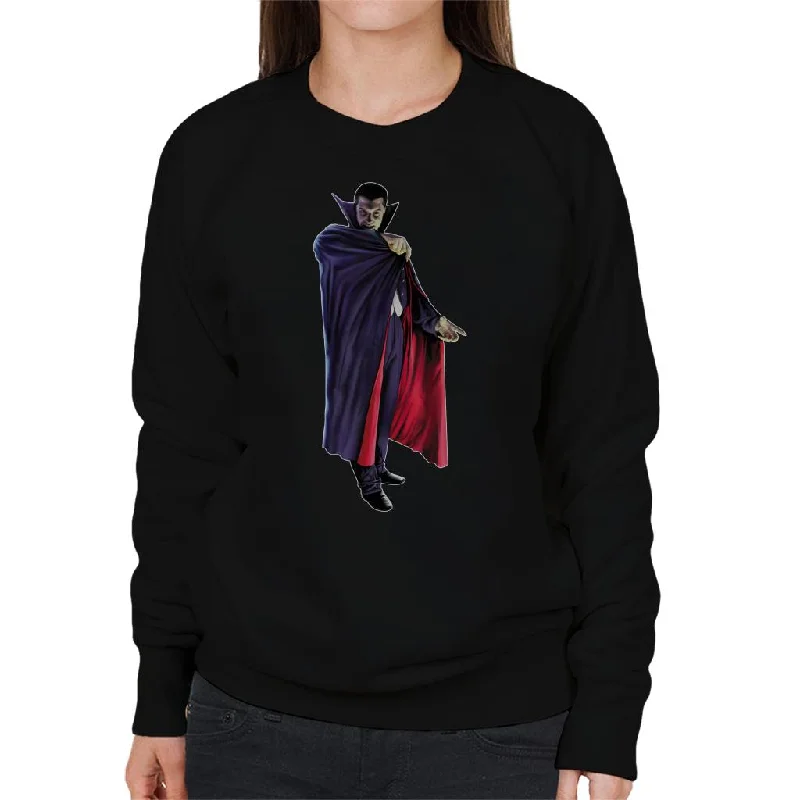 TIME-Limited Offer lightweight fitness hoodieDracula Cape Pose Women's Sweatshirt