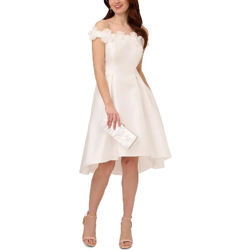 Bargain Prices winter dressAdrianna Papell Womens Rosette Above Knee Fit & Flare Dress Bargain Prices winter dressAdrianna Papell Womens Rosette Above Knee Fit & Flare Dress