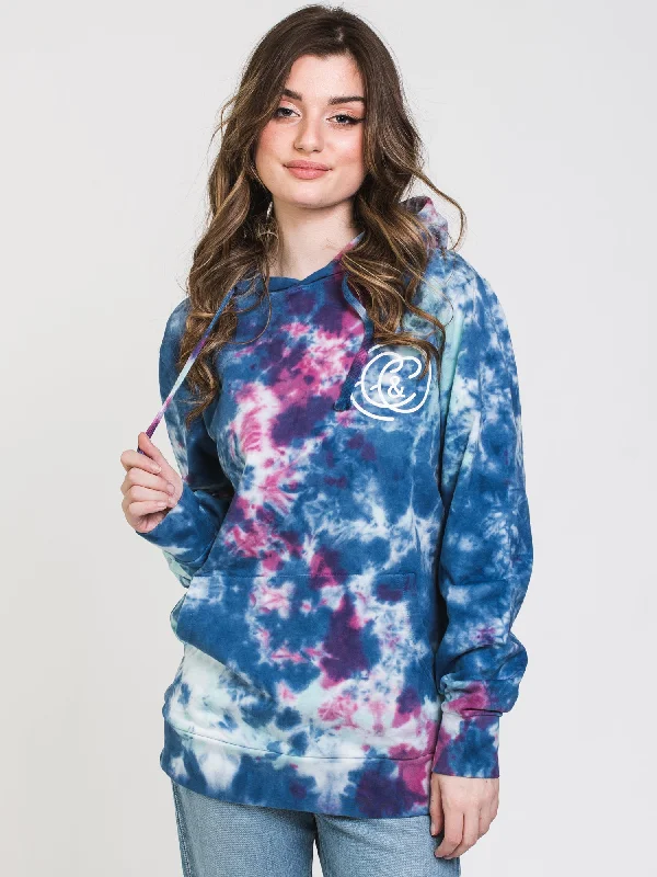 Weekend Deal CROOKS & CASTLES CHAIN C SANS SERIF PULLOVER HOODIE - CLEARANCE