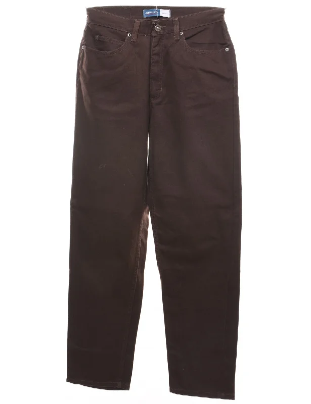 Can't Miss oversized bomber jacketDark Brown Tapered Jeans - W28 L29