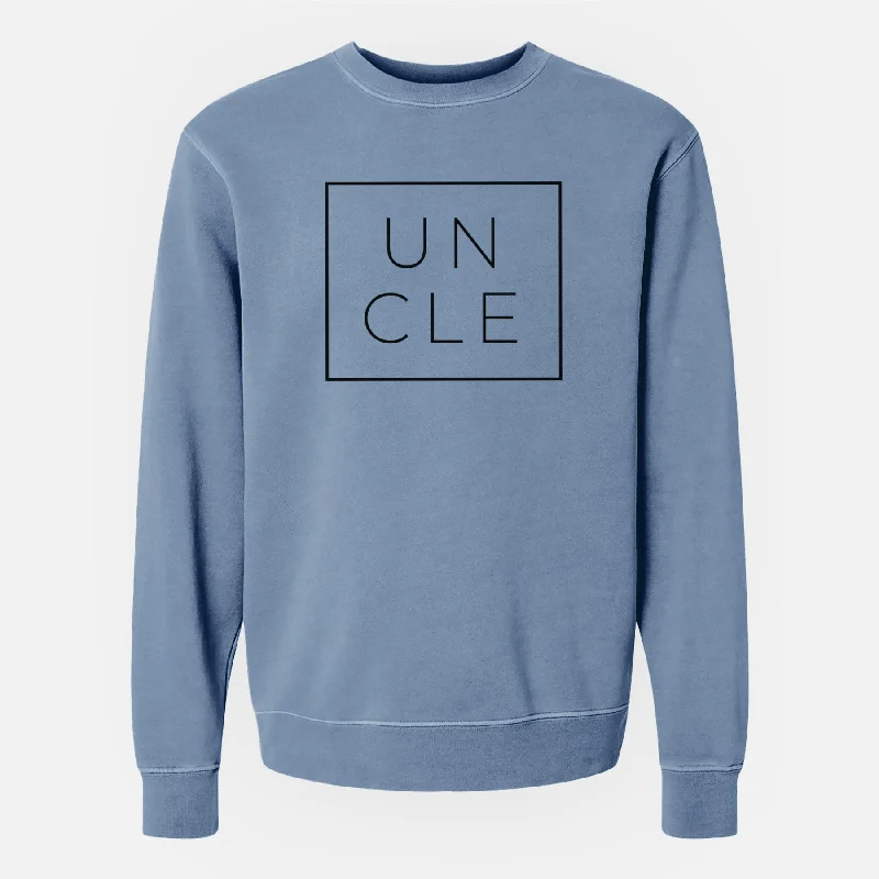 Fantastic Deals retro sports hoodieUncle Boxed - Unisex Pigment Dyed Crew Sweatshirt